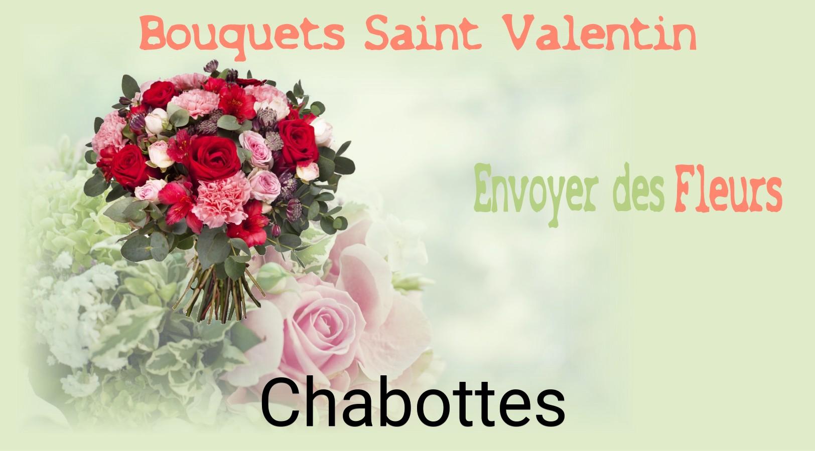 Roses de Saint-Valentin livrées à Chabottes